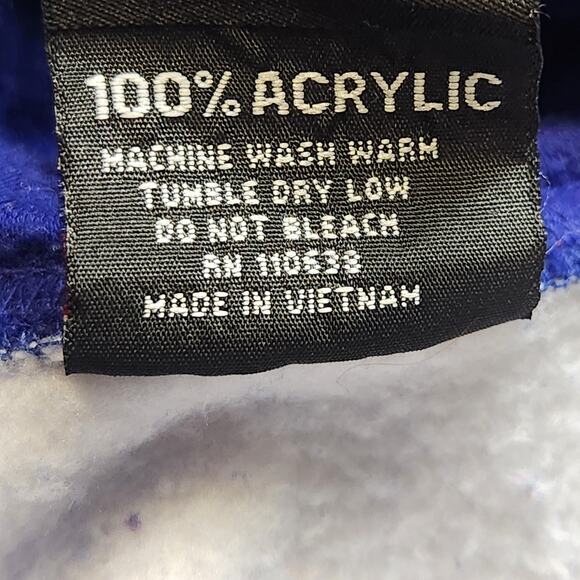 American Flag Hoodie Pullover Sz M NT Souvenir Washington USA Red White Blue - Picture 11 of 12